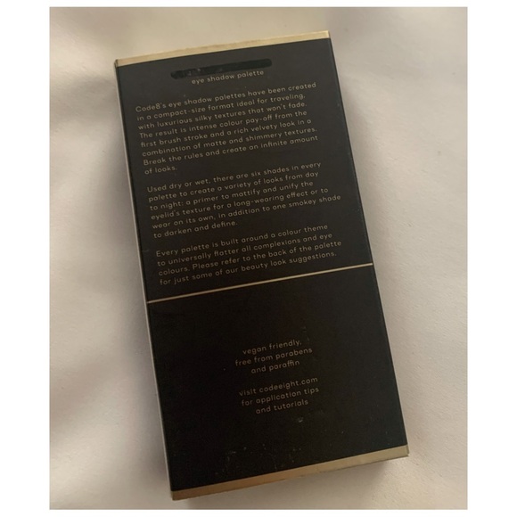 EYESHADOW CODE 8 Eyeshadow Palette NEW IN BOX Iconoclast Burnt Sienna - Picture 8 of 13